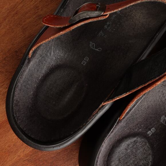 Birkenstock Tatami Sandals WMS SZ EU 39 US 8-8.5 Slide Toe Post Summer Shoe READ - Picture 9 of 16
